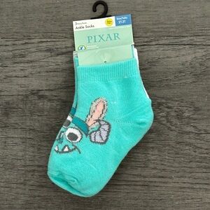 New Pixar 3 pairs toddler ankle socks size 2T-3T